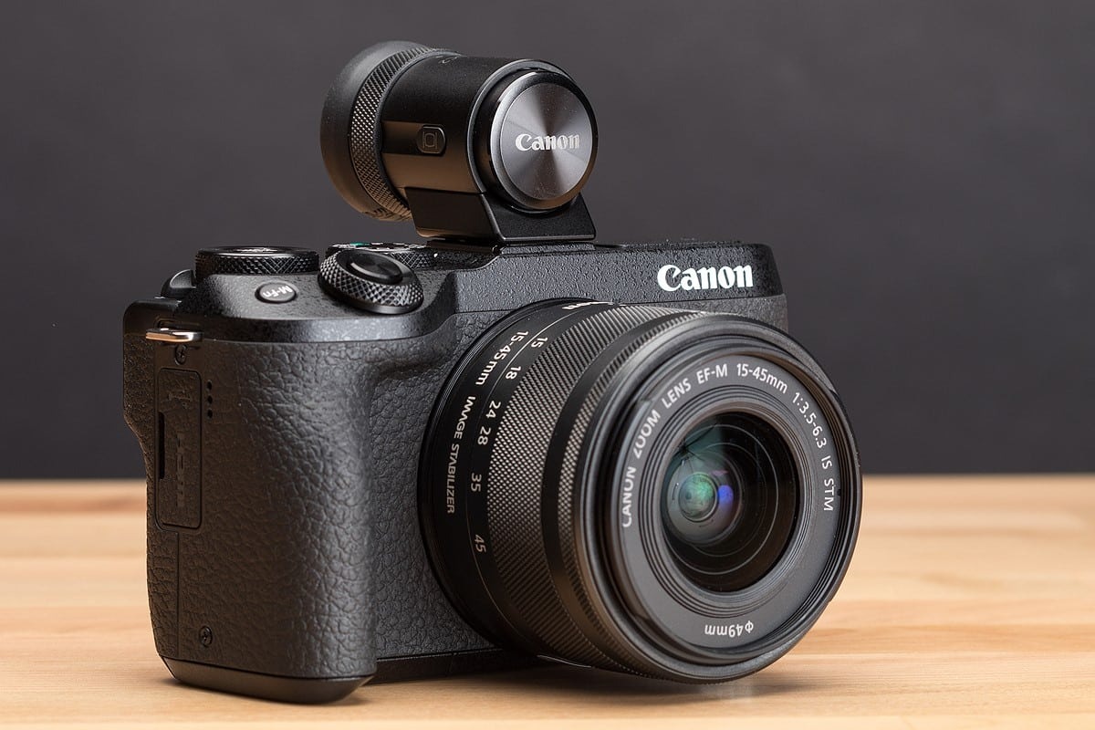 Canon EOS M6 MKII EF-M 15-45 (BK)